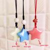 Luminous Star Keychain Fashion Handbag Pendant Unisex Key Chain Charm Key Chain Accessories Bag Ornament Decorations