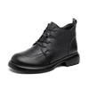 Women's Non-Slip Plus Velvet Genuine Leather Short Boots - First Layer Cowhide, Clearance, No Refunds.