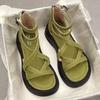 Sommer Plateau Damen Sandalen Riemen hinten Offene Zehen Elegant Damen Sandalen Schuhe Outdoor Lässig Strand Sandalen Sandalias De Mujer