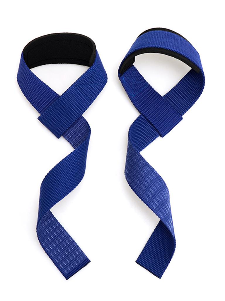 Weightlifting Straps 1 Pair Lifting Wrist Anti-Slip Silicone Strength Training Strap Hand Grips Wrist Support