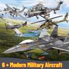 Military Sr-71 Blackbird Spy Plane F-15 Heavy Stealth Fighter Aircraft Soldier Building Blocks Airplane Model Brick Kids Boy Toy