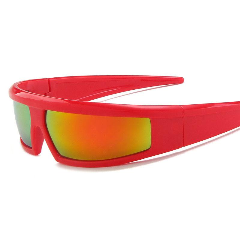 Steampunk Style Sunglasses Men Women Future Style Y2K Hip Hop Cool Stylish Sunglasses for Men Trendy Women's Sunglasses