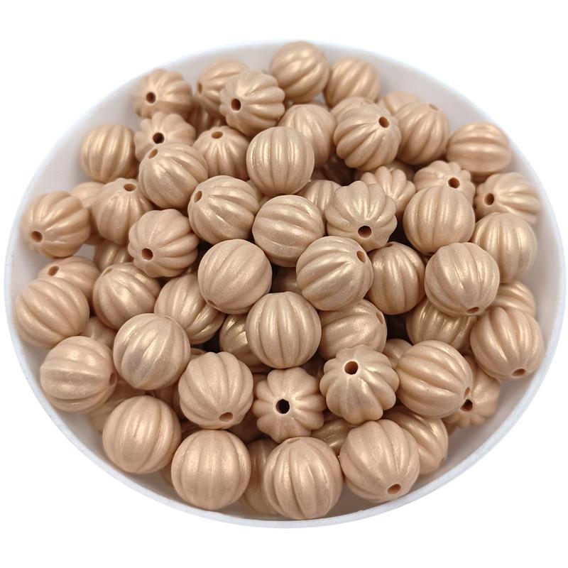 Creativ 10 buc 11 MM Fabricare bratara lucrata manual Macaron margele de bricolaj margele acrilice perlate de pepene verde de culoare solida margele vrac margele