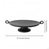 Pedestal Tray with Handles Large Serving Dish Minimalist for Hosts