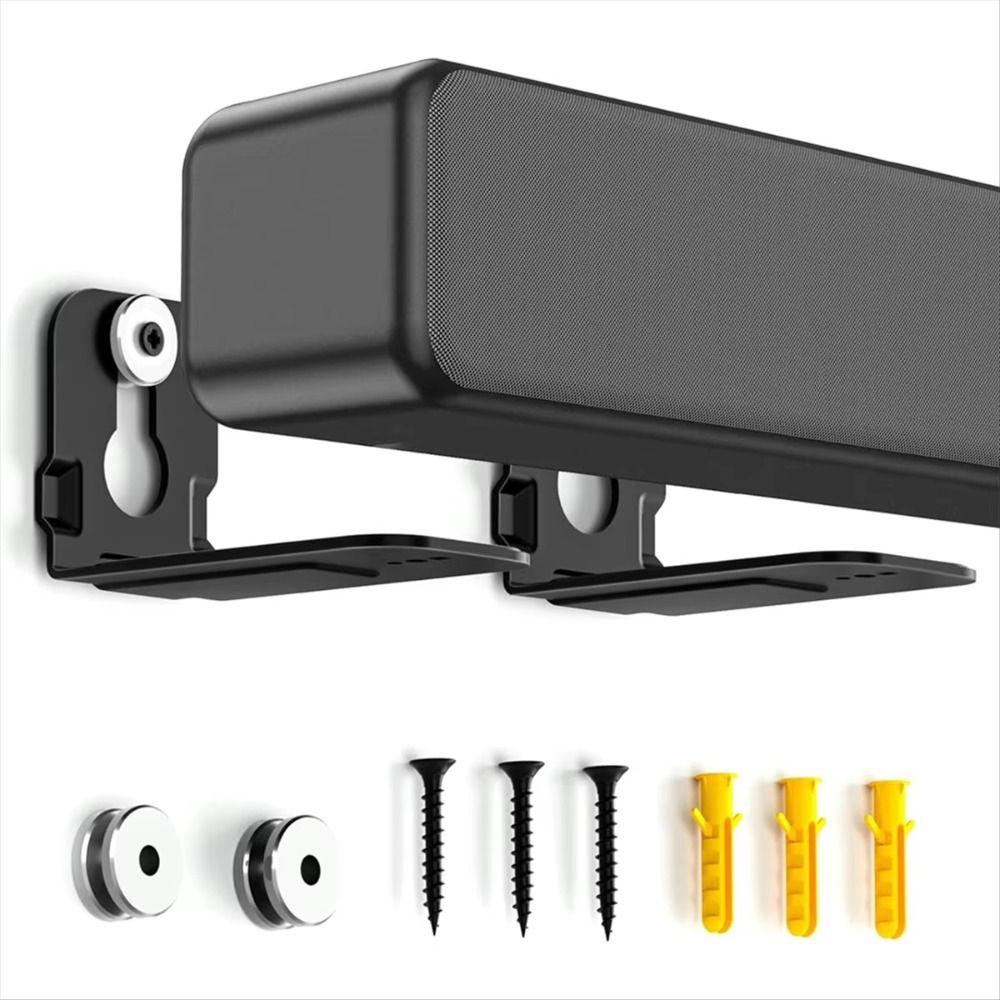L Shaped Bracket Soundbar Hanger Universal Mounting Brackets Speaker Wall Mount  Music Enthusiasts
