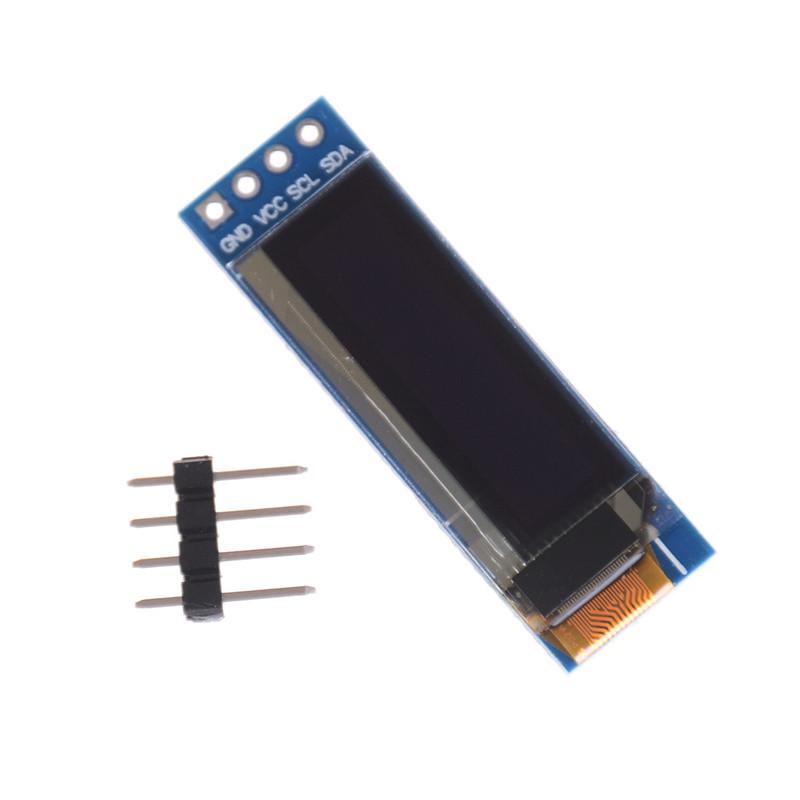 IIC I2C 0.91/" 128x32 white OLED LCD Display Module 3.3v 5v For Arduino LE
