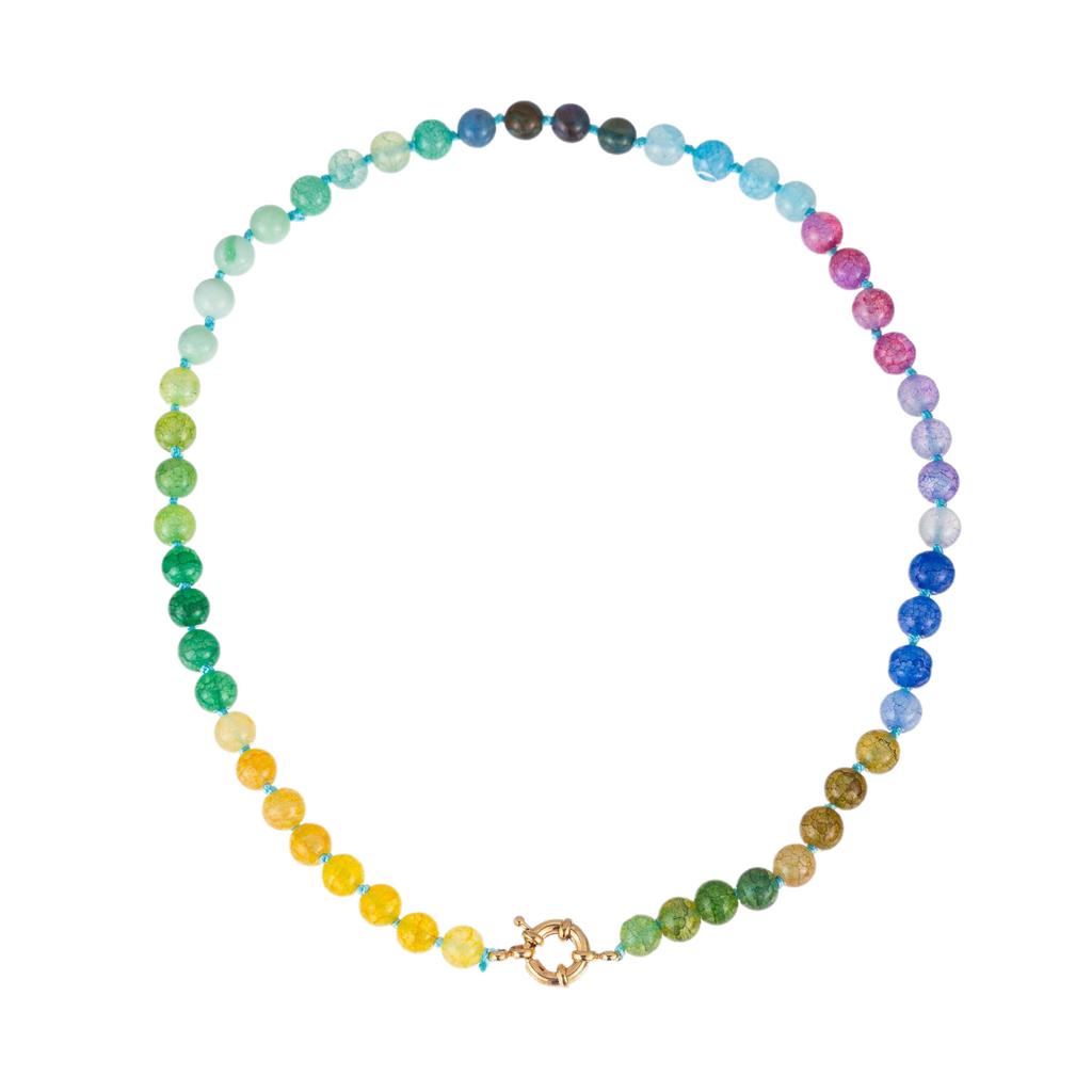 Yori Summer Candy-colored Fresh Handmade Beaded Necklace Jewelry Bijoux Gift Wholesale Autumn&Winter Style Stacking Jewelry