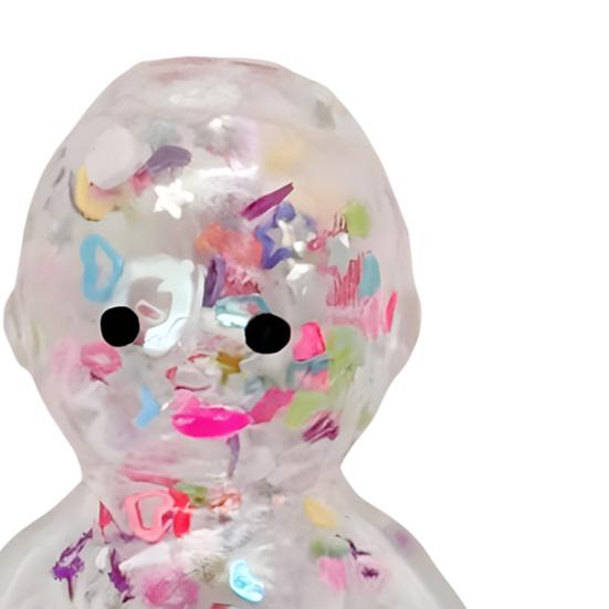 Glitter Babies Stress Relief Toy Slow Rising Anxiety Relieving Baby Squeeze Toy
