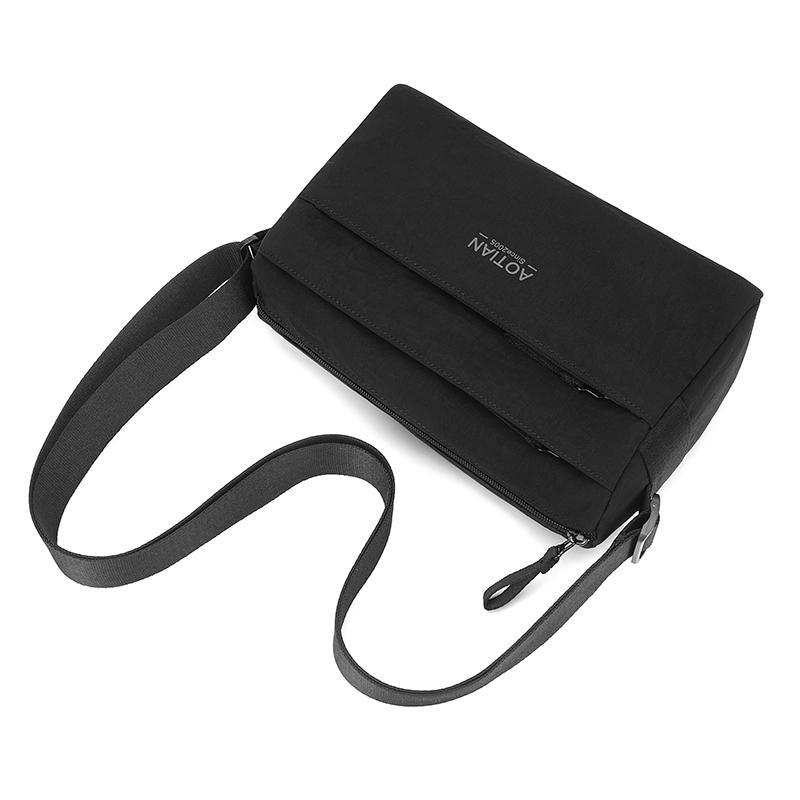 Sac bandoulière pour homme Sac de travail Sac multi-couches pour téléphone portable