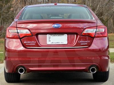 Subaru LEGACY VI 2015+ Chrome Trunk Trim - Tailgate Accent - Premium Car Rear Detail - Shine Enhancer