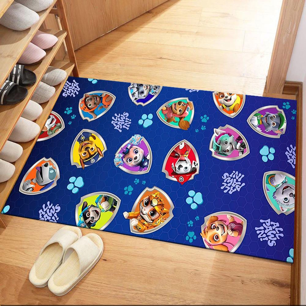 Paw Patrol: Heroic Rescue Team Square rugs are a great choice for living rooms, bedrooms, home décor, and as gifts.