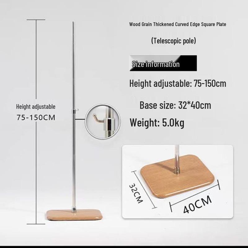 Half-Body Mannequin Triangle Support Base