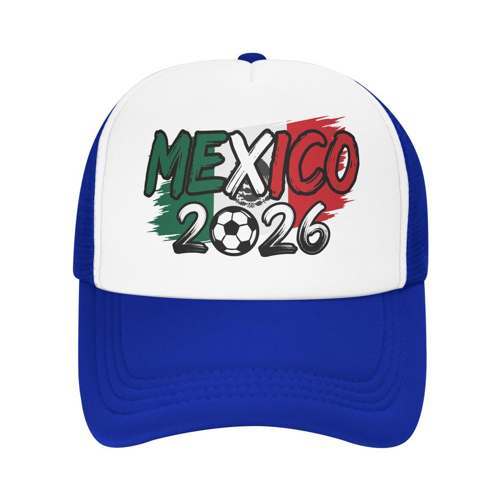 Mexico Football Match Mesh Baseball Cap Unisex Casual Sun Hats Usa Canada Mexico Soccer Hats Adjustable Summer Trucker Hats