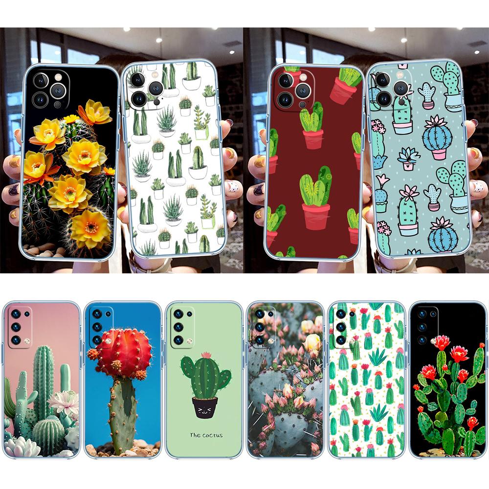 RE63 Watercolour Cacti And Succulent Phone Case for Motorola Moto Edge 20 30 40 50 S30 Fusion Ultra Pro Neo Lite + G200 G23