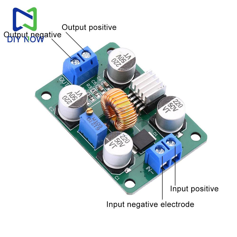 Adjustable DC-DC Buck Converter Module 4-38V to 1.25-36V High Power Step Down Voltage Regulator with Short Circuit Protection