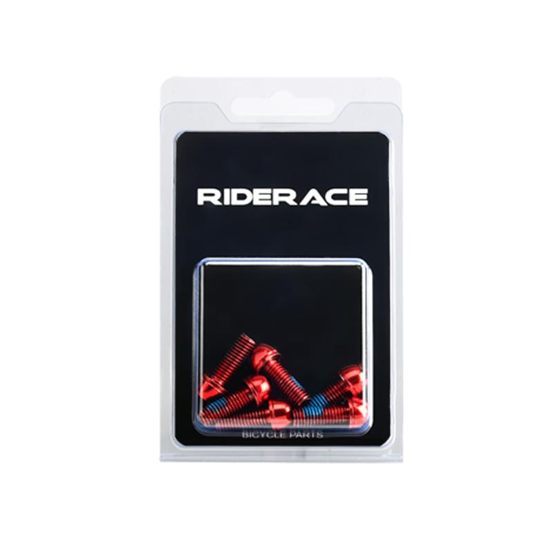 6Pcs/Set Bicycle Disc Brake Caliper Bolt Clamp Fixed Screws M6*18mm Stainless Steel Mountain Bike Disc Brake Caliper Fixed Screw