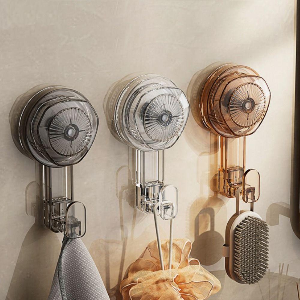 Heavy Duty Vacuum Suction Cup Hook Removable Traceless Adhesive Hook Wall Suction Cup Hanger