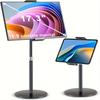 Tablet-Ständer für iPad Tragbarer Monitorständer Verstellbare Heavy-Duty-Basis Tablets von 11,94 cm bis 43,94 cm Monitorständer