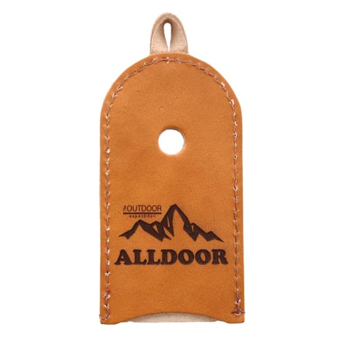 ALLDOOR Skillet Cover, Messtin Cover, Genuine Leather, Camel, Made In Japan, Frying Pan, Outdoor, Camping, Camping Gear, Kitchen Supplies