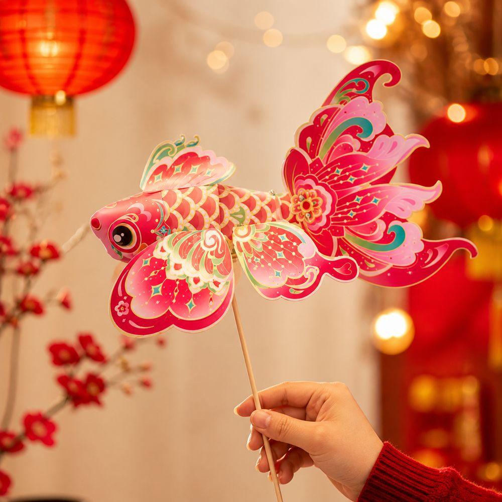 DIY Material Package Ancient New Year Lantern Handmade Decorative Lantern Children Craft