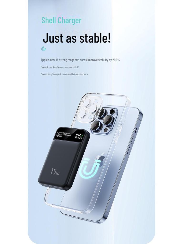 Compatible with Watches, Bluetooth Headsets, Phones, Wireless Chargers, and 22.5W Fast Charging Power Banks.