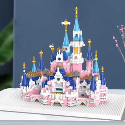 Fantasy Castle Building Blocks Girl Princess High Difficulty Children'S Puzzle Puzzle Puzzle Toy