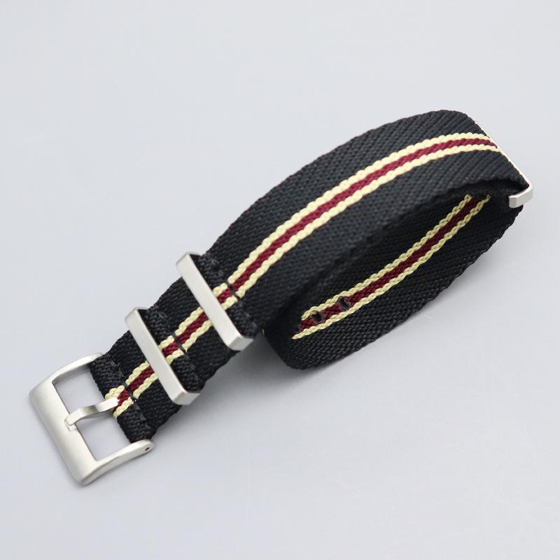 Tudor Rose NATO Nylon Uhrenarmband - 20mm/22mm Nylon-Gewebe Armband