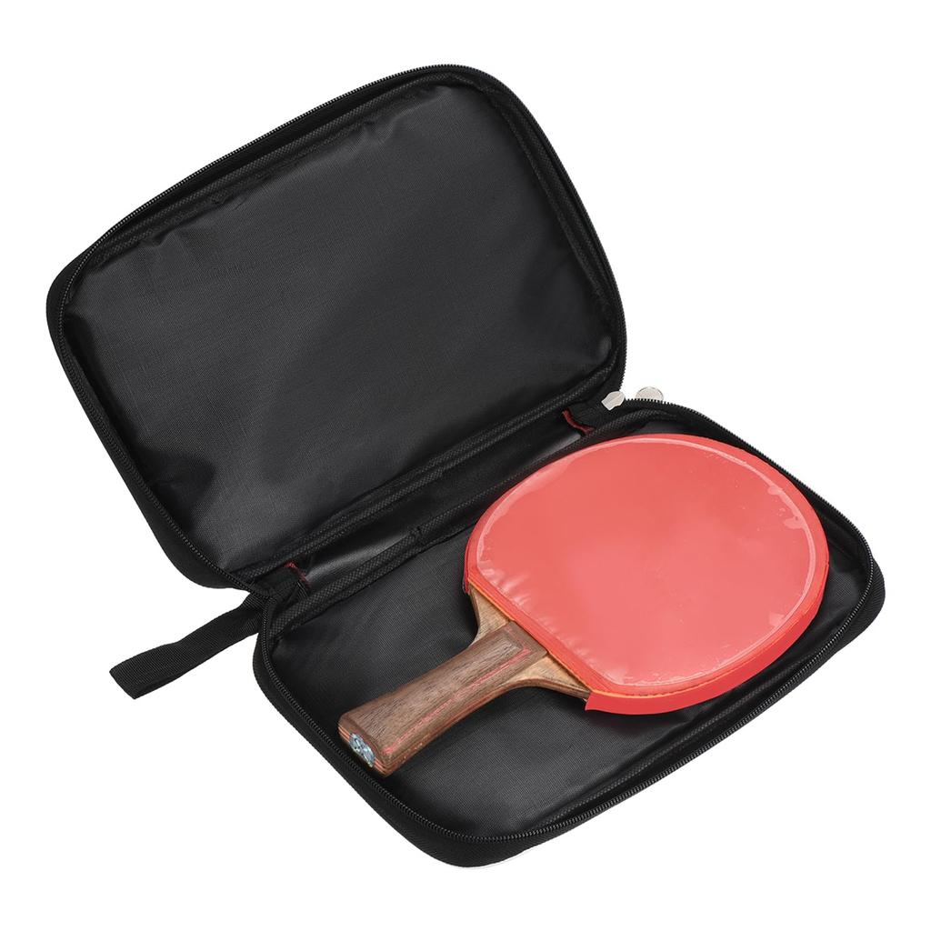 METERXITY Tischtennisschlägerhülle Tischtennisschlägeretui Tasche zur Aufbewahrung und x Rot - Organisation, 10,6 6,7 Zoll,