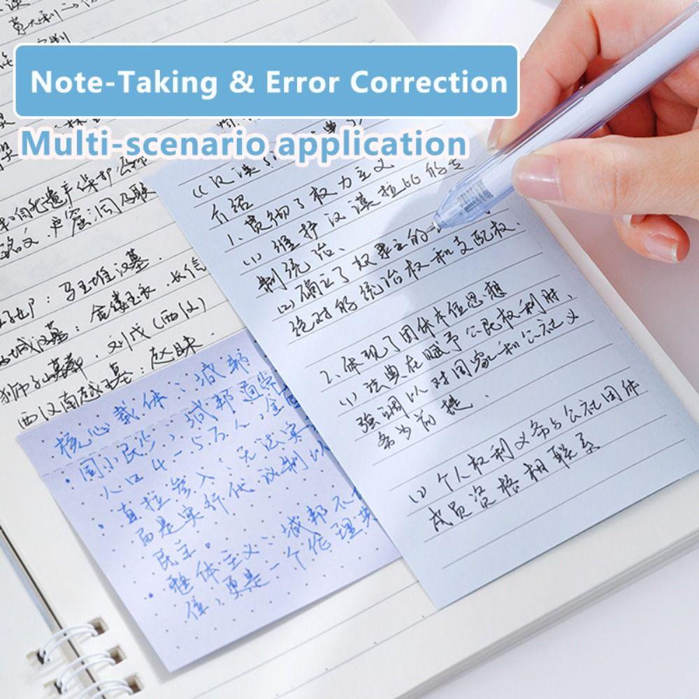 Extendable Sticky Notes Lined/Dotted/Grid Extendable Sticky Notes Self-Stick Notes  Students
