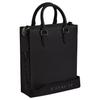 Coach Dylan 21 Metal Logo Adjustable Detachable Shoulder Strap Zipper Closure Leather Shoulder Tote Bag Small Women Handbags Black CT910-QBBK