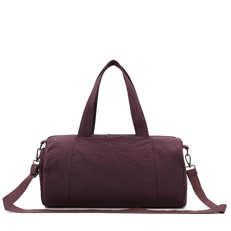 Large-capacity storage luggage bag, casual outdoor portable travel bag, multi-functional water-resistant gym bag