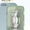 Portable Pet Carrier Cage for International Air Travel - Suitable for Cats and Small to Large Dogs