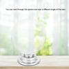 Glass  , 80mm Sphere for Photography Props Feng Shui Decor, with Positive Energy Emitter for   Gift