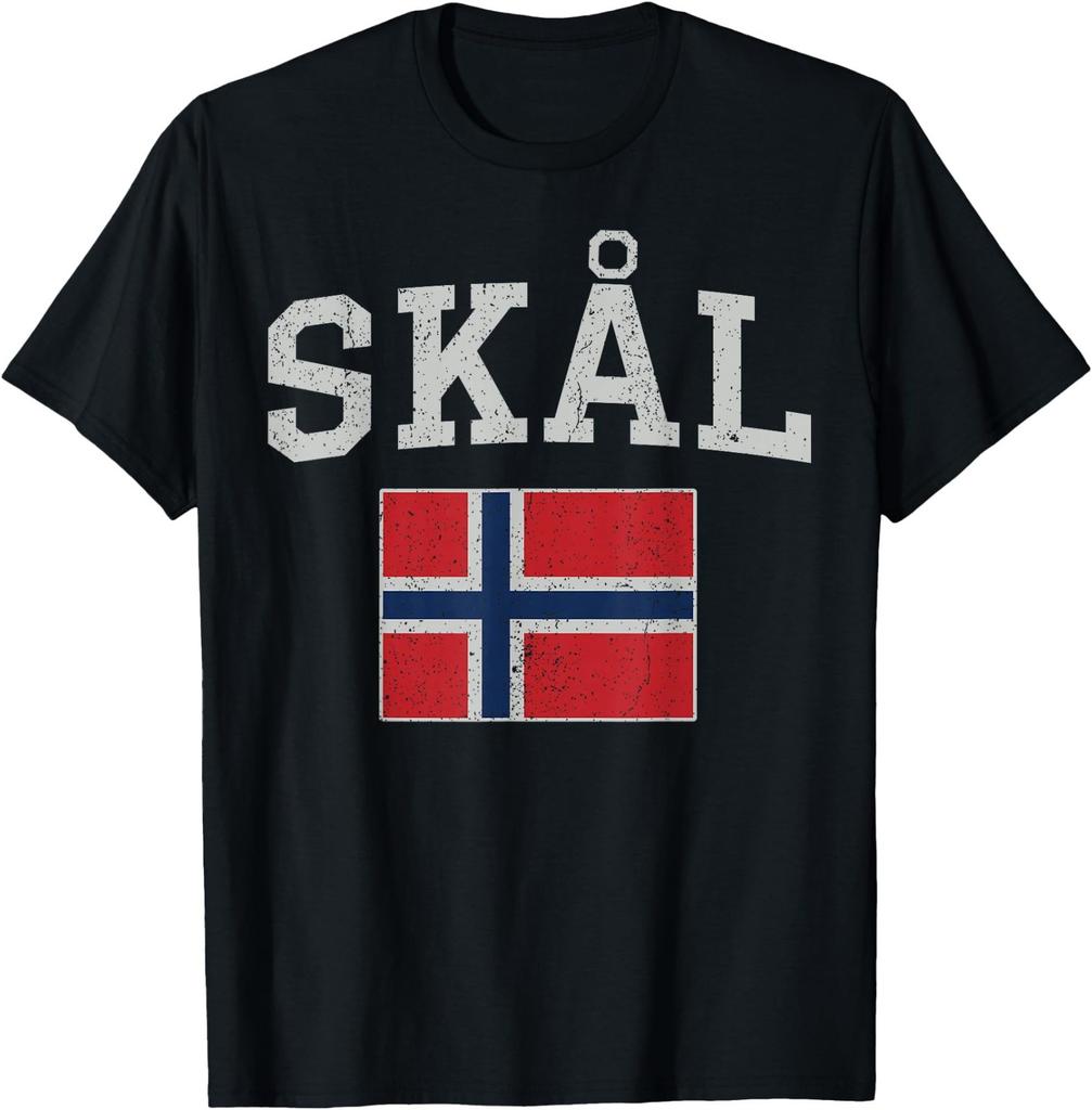 Skål Cheers in Norwegian Norway Funny Saying Norge Gift T-Shirt