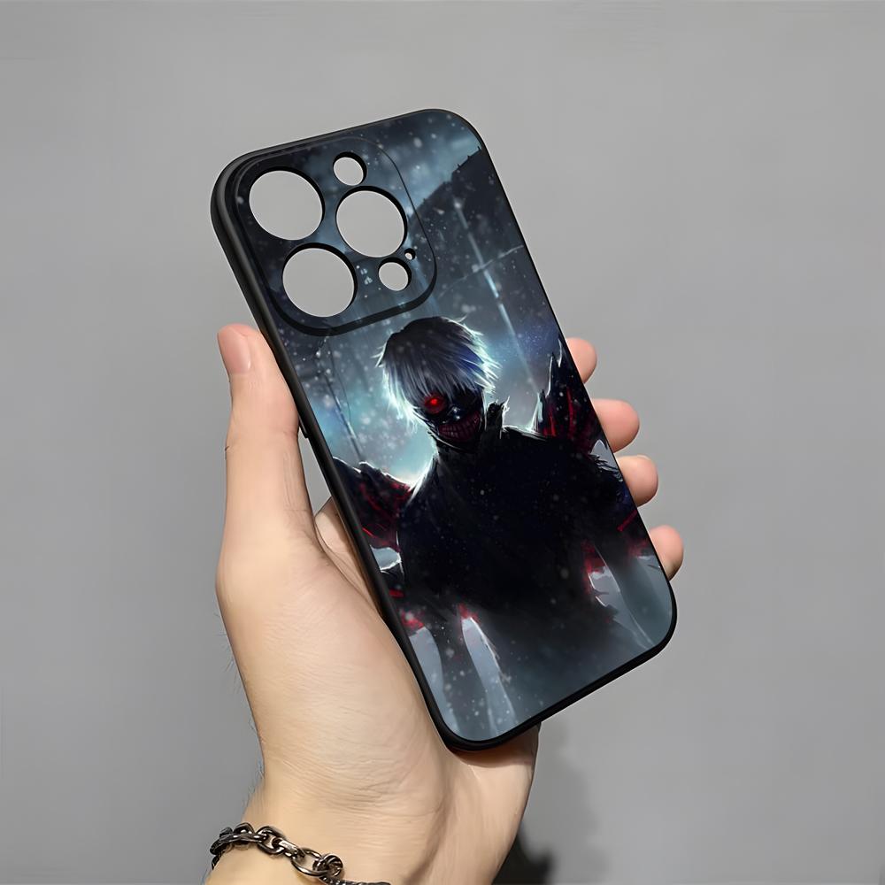 Classic Anime Tokyo Ghoul Phone Case For IPhone 17 Pro Max 16 15 14 Pro Max 13 11 X Xs Xr 8 7Plus Silicone Cover