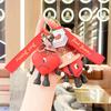 BadBunny Cartoon Herz Puppe Schlüsselanhänger Anhänger - Niedliches Geschenk Schmuckstück für Taschen
