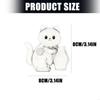 Creative Pet Hair Keepsake Box Transparent Cat Hair Storage Box  for Dog Cat Hair