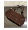 Versatile Tote Bag Underarm Pillow Handbag Commuter Shoulder Bag Simple Bla Retro Sle Casual Handbag for Men And Women