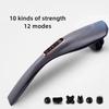 Rechargeable handheld deep massager, cordless electric body massage for muscle neck, deep tissue and back massage tool