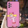 Hey Arnold Helga Phone Case For Samsung S25,S24,S21,S22,S23,S30,Ultra,S20,Plus,Fe,Lite,Note,10,9,5G Black Cover