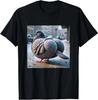 Brainrot Pigeon with Level 100 Gyatt Gen Z Meme Pigeon T-Shirt S-5XL Q4758