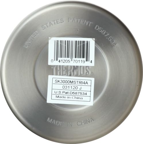 Thermos Stainless Steel King Silver Food Jar (0.45L) Insulated (Silver)