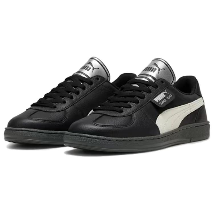 New PUMA Superteam Low Top Skateboard Shoes Unisex Black 398764-01