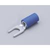 ELPA Insulated Y Terminal 2-4 Crimp Terminal 19.6mm 10 Pieces Blue PS-076H(BL)