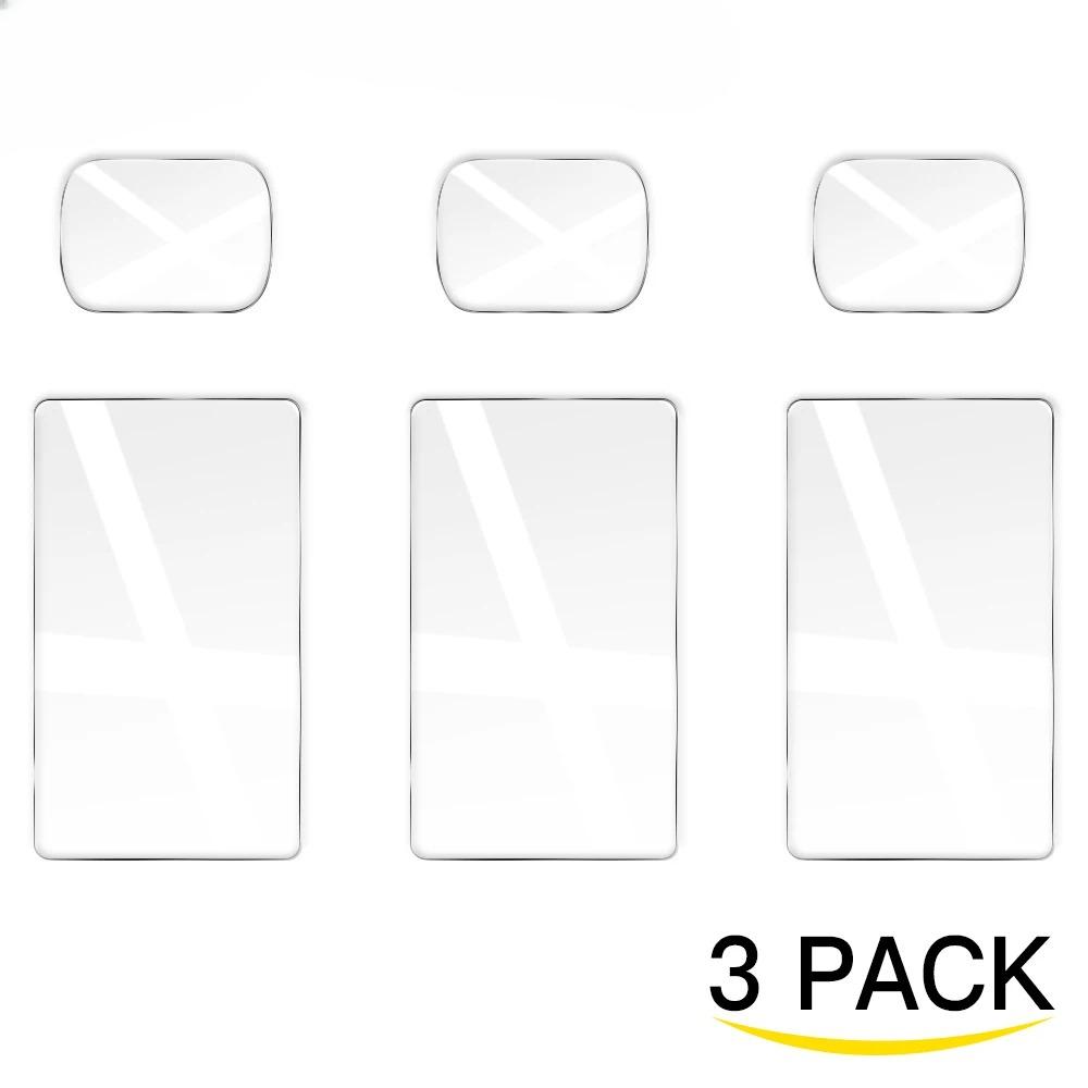 Tempered Glass Screen & Lens Protector, Anti-Scratch Protective Film for DJI OSMO Pocket 3 Pocket 4 Camera Accessories