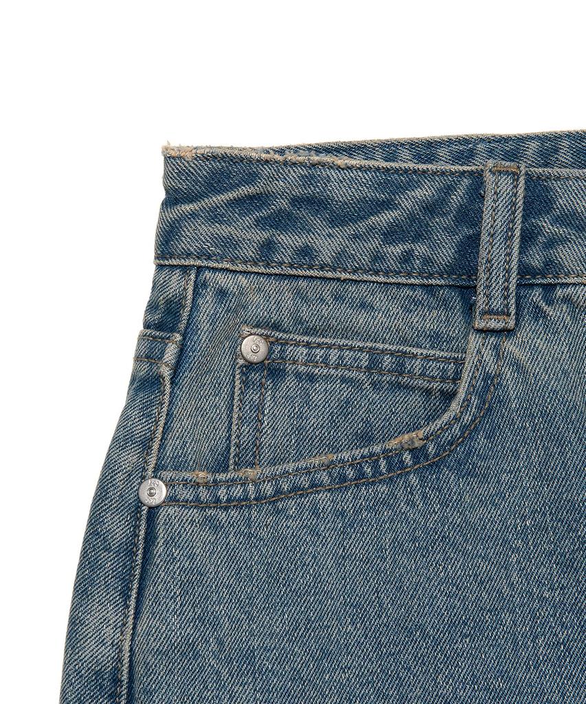 Lee Denim Mini Skirt Indigo Medium