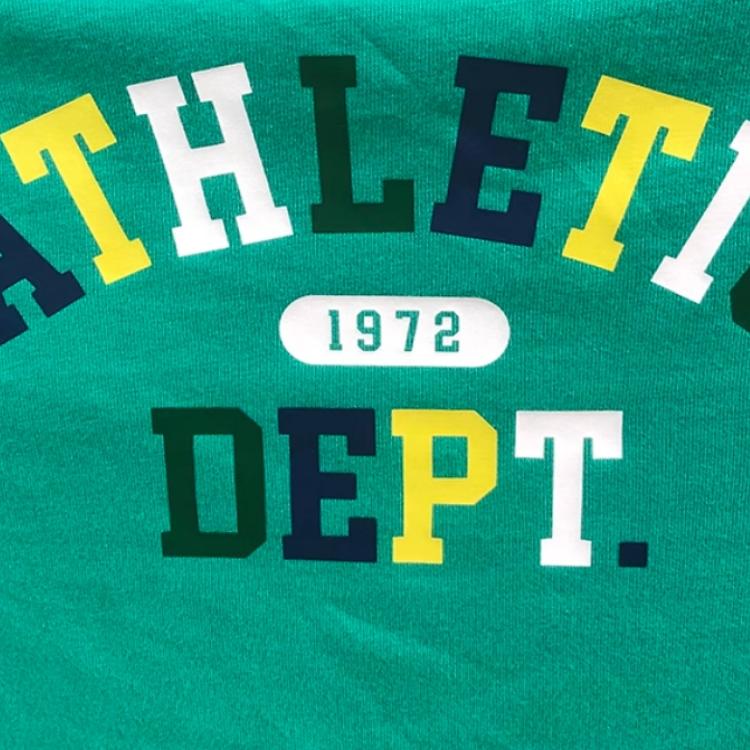 Nike Kids T-Shirt Letter Round Neck Casual Short Sleeve Kids Tops Green FN3713-324