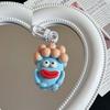 Cute Sausage Mouth Pendant Cartoon Big Mouth Keyring Fun Funny Clown Keychain  Hanging Accessory