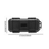 Everyday Carry Tool Storage Box Water Resistant for Small Electronic Devices Multifunctional Protective Knife Case Shockproof