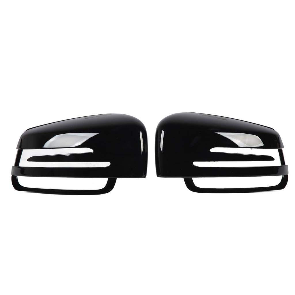 Rearview Mirror Cover A2128100964 Wing Mirror Cap Replacement For Benz S‑Class W221 C‑Class W204 CLS C218 E‑Class W212